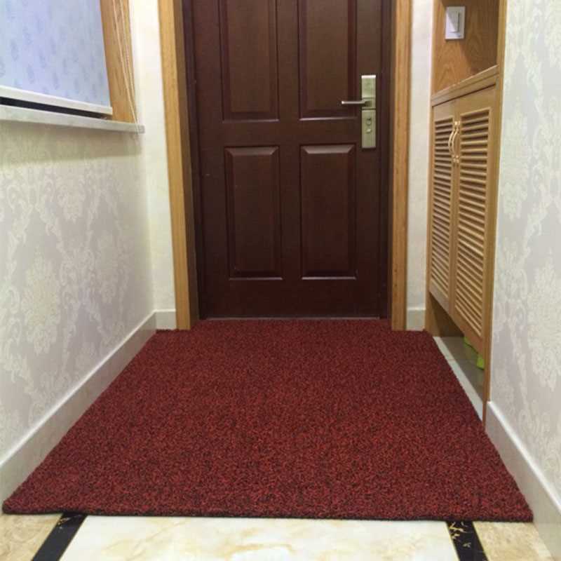 入户门地垫门垫进门门口可裁剪丝圈脚垫家用防滑S加厚塑料地毯垫
