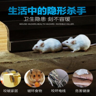 灭鼠神器2024新款超声波驱鼠器大功率室内家用电子猫捉捕鼠黑科技
