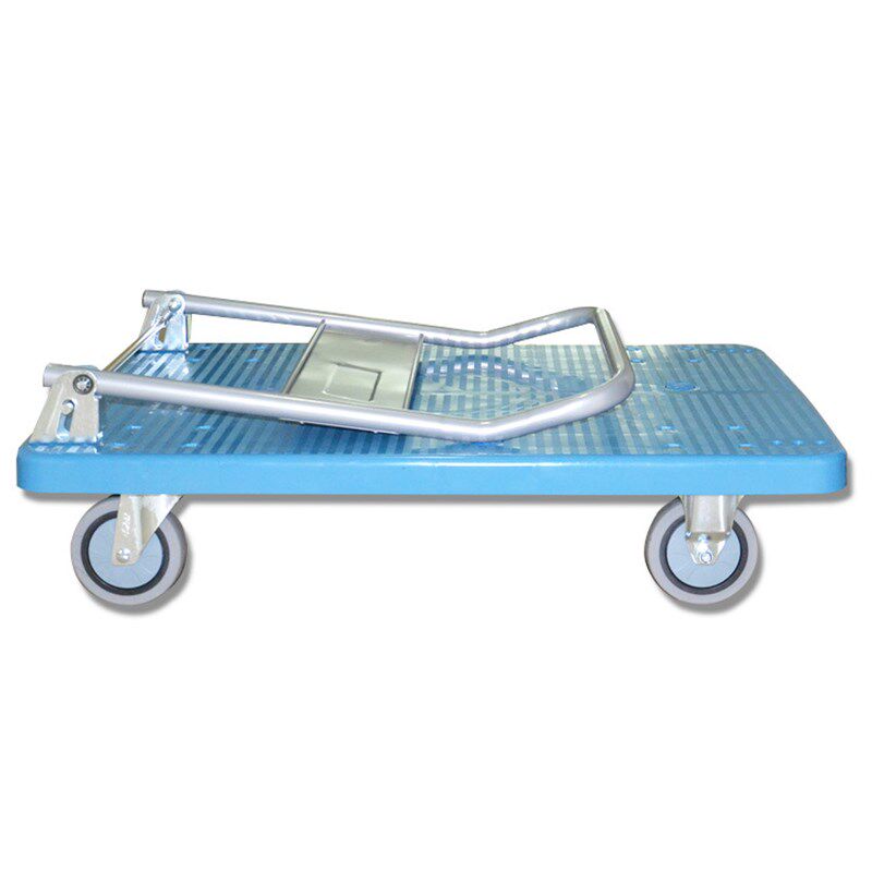 平板拉货车折叠搬运车大号便携手推车平J板载重扶手拉车静音工u.