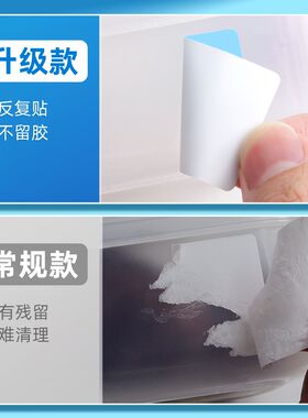 彩色防水防油易撕不留胶标签贴纸自粘空白可撕不干胶口取纸手写字