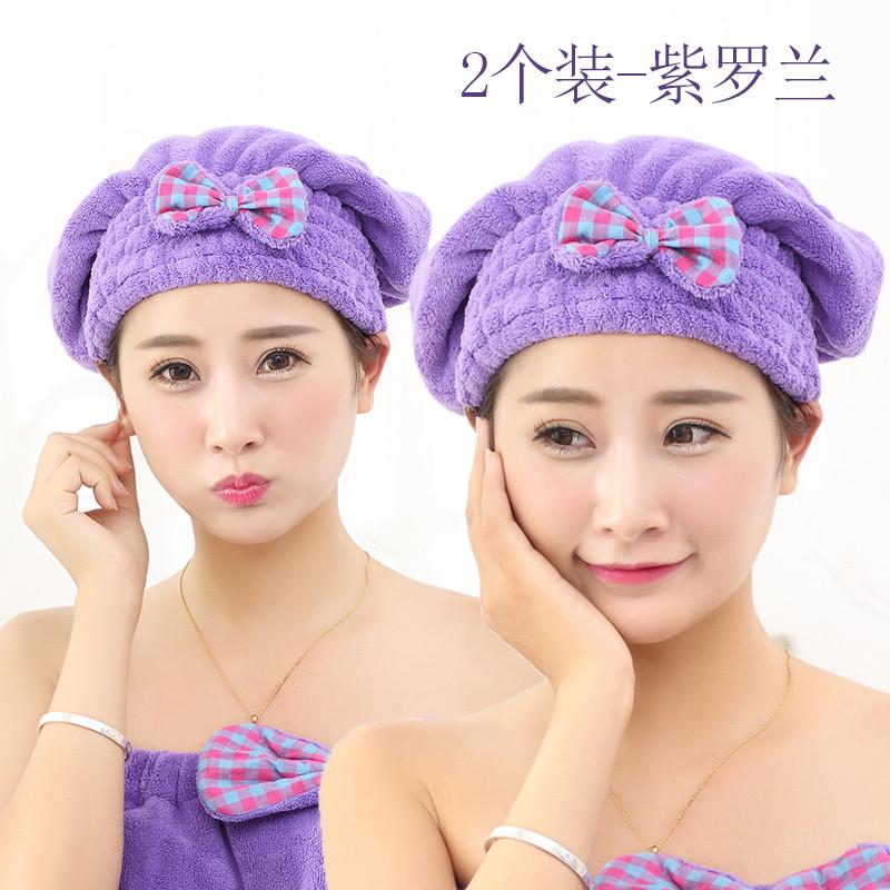 女加厚干发帽超强吸水速干2025新款包头巾毛巾可爱帽子干发巾新款