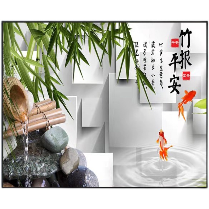 电表盒装饰2022新款配电箱盖板盒子电源总开关遮挡箱挂画配电盒潮