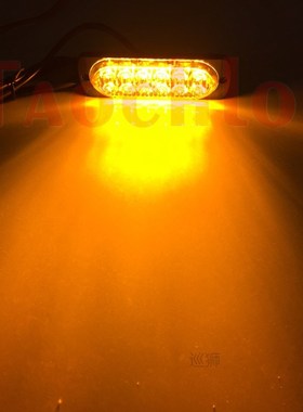 2Pcs 12V 24V Stroboscopes For Auto Police Flasher Motorcycle