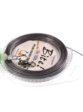 5 Spool 7 Strand Braided Stainless Steel Wire Fishing Leader