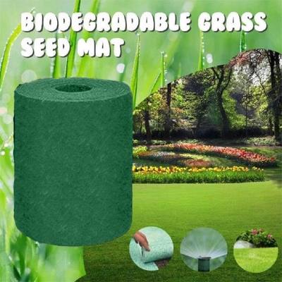 推荐20×1000cm Grass Seed Mat Seed Starter Mat Gardening Gra