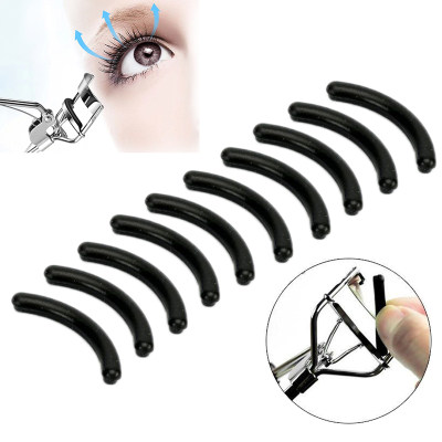 新品10/20/30 Pcs/set Black Replacement Eyelash Curler Refill