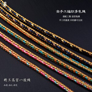 工厂销泰国佛牌链手工精编八股佛牌D挂绳轻奢民族风镶钻唐卡吊坠