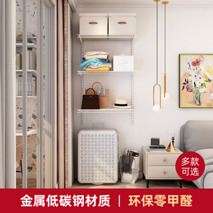 铂耐金属衣帽间定制开放式衣柜卧室步入式衣帽间 | 0.8米方案