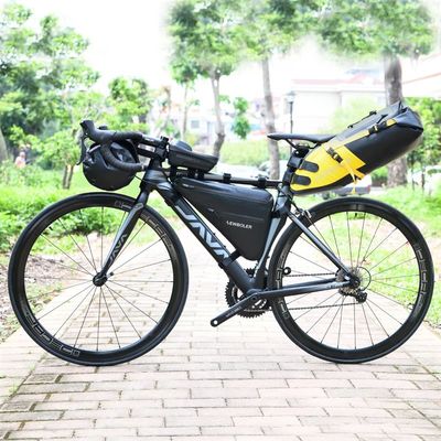 极速Bicycle Bag Rainproof Large Capacity MTB Road Bike Frame