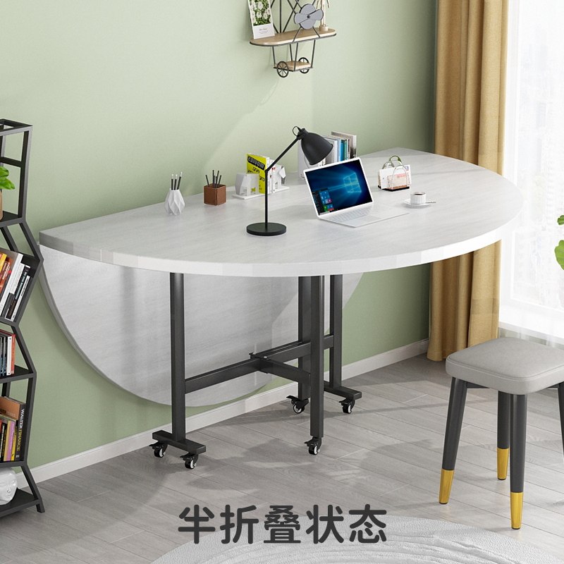 折叠圆桌餐桌家用大圆桌带转盘家庭聚餐吃饭桌子12人小户型省空间,住宅家具,板木餐桌,淘宝优惠券,粉丝福利购,淘宝优惠卷