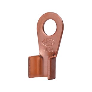 开口鼻OT Q紫铜电线接线端子国 400A开口铜鼻子铜接头线耳接线鼻