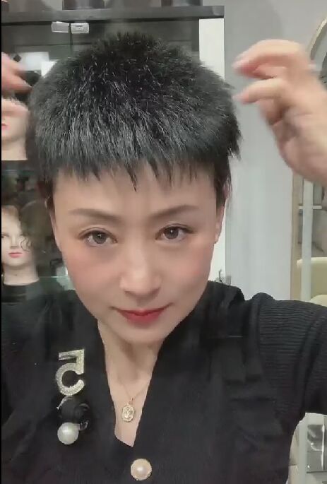 小函假发定做男假发夏季短寸头假发套军训发型假发h发套男士假发