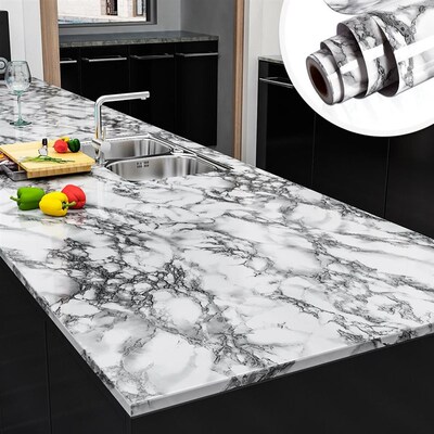 Marble Waterproof Dining Table Wall ers Vinyl Self Adhesive