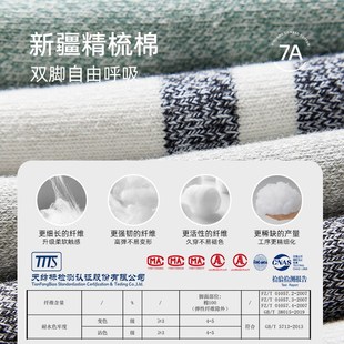 男士袜子秋冬款男袜全棉防臭棉袜吸汗袜子男款休闲中筒袜