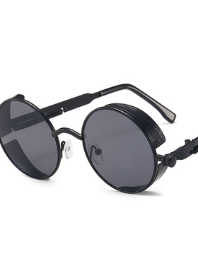 热销Classic Gothic Steampunk Sunglasses Women Brand Designer