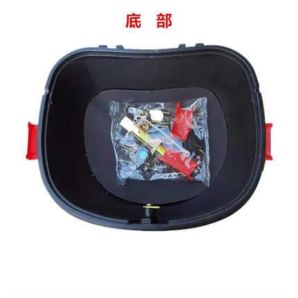 包邮新款踏板电动瓶摩托车后备尾箱大号小龟王通用防水加厚储物箱