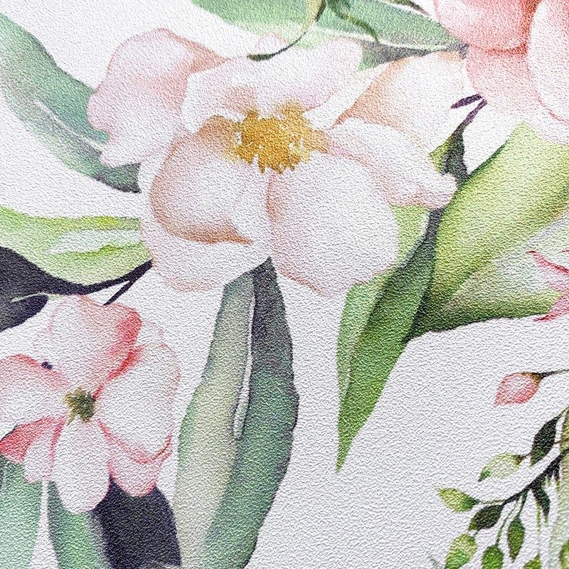 【新品】绿苑春浓墙纸自粘卧室温馨房间装饰防水防潮橱柜贴纸墙贴