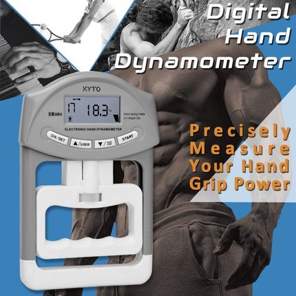 Digital Hand Dynamometer Grip Strength Measuret Meter Auto C