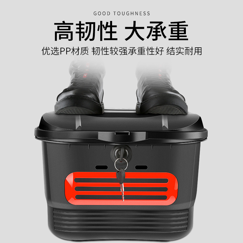 前置电动车车g筐篮子前车筐防水折叠电瓶自行车头篮筐篓子蓝框单