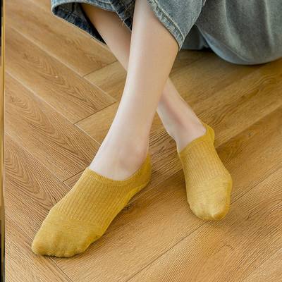 推荐Boat socks thin socks women's socks invisible cotton soc