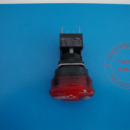 全新正品 欧姆龙 急停开关 按5 E165A-LS-24D-02/A16钮E-02L
