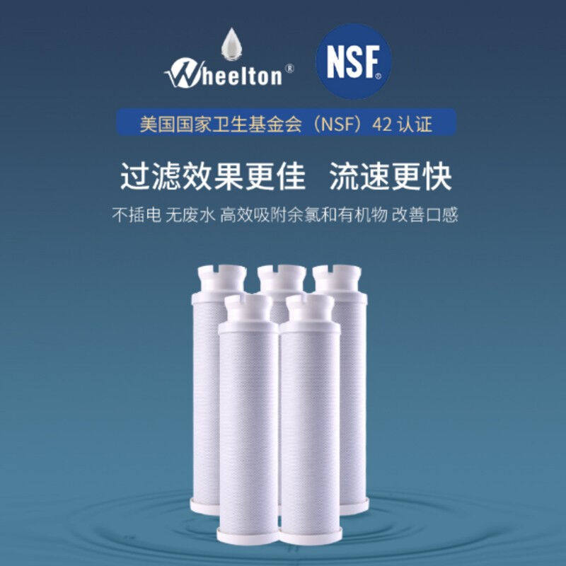 惠尔顿(WHEELTON)烧结活性炭复合滤芯双重拦截高效吸附适配WHT-怎么样,好用不?