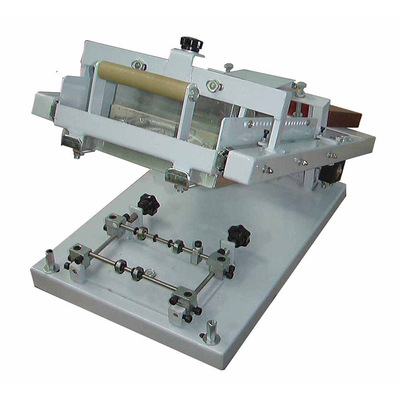 曲面丝印机杯子圆柱体丝印台单色圆面丝网印刷机