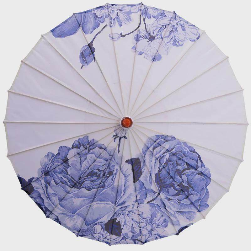 青花瓷古装油纸伞古代道具古典伞舞台舞蹈伞跳舞演出雨伞装新款,家居饰品,工艺伞,淘宝优惠券,粉丝福利购,淘宝优惠卷