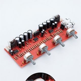 4558D功放调音板o前级板音调板放大美化高低音调节板HIFI音调板