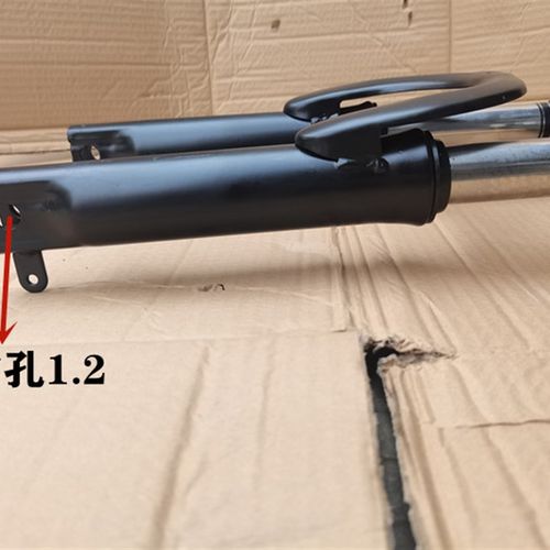 电动车一体前叉减震休闲三轮车仿液压一体前叉300-8前叉老年三轮