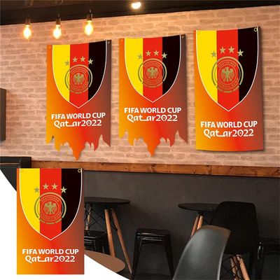 极速2022 Qatar World Cup Flags Ukraine Spanish Portugal Braz