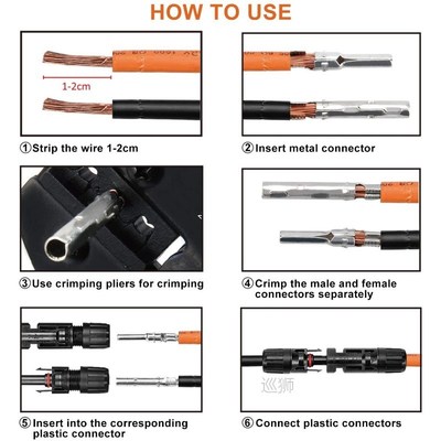 Solar Crimping Tool Kit for 2.5-6.0mm?/AWG26-10 Solar Panel
