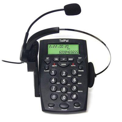 推荐Corded Headset Telephone Hands Free Noise Cancelling Tel