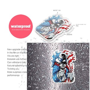 50Pcs Cute The Umbrella Academy Style Luggage Stickers for