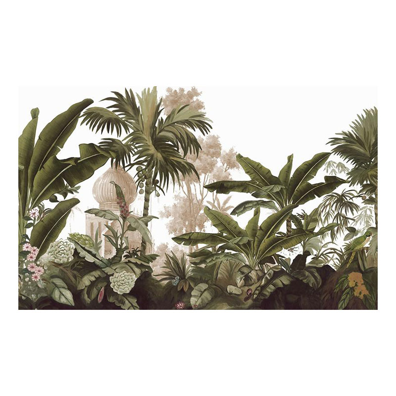 壁纸定制3d立体法式复古森林电视背景墙壁纸客厅壁布沙发壁画墙布