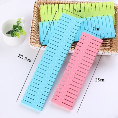 4pc Adjustable Drawer Organizer Board Storage Boxes Home Dec