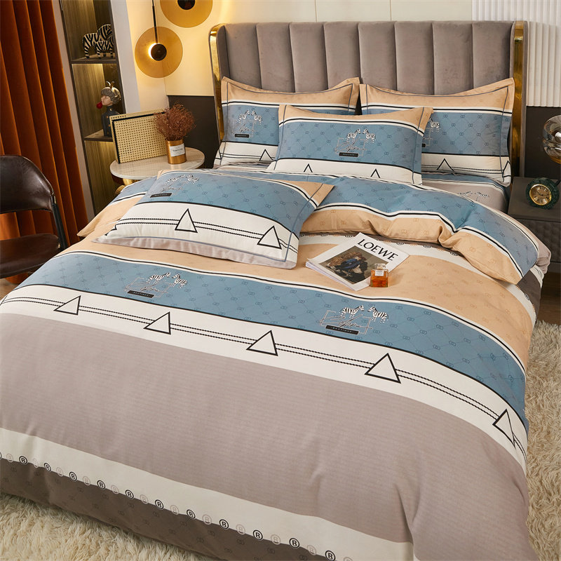 2023新款加厚磨毛四件套全棉床单被套床笠床上用品宿舍三件套,床上用品,床品套件/四件套/多件套,淘宝优惠券,粉丝福利购,淘宝优惠卷