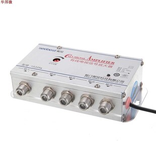 CATV Signal Booster Antenna Way 速发4 Amp VCR Port