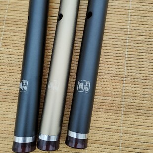 王师傅产品加吹嘴助吹八孔铝合金洞箫金属箫短箫琴箫F调长64厘米