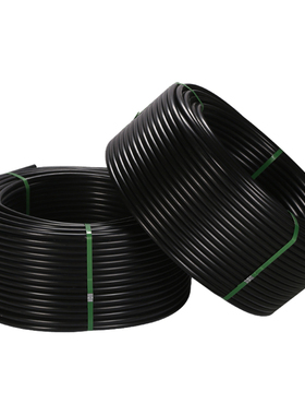 4分20pe水管自来水饮用6分25黑色塑料硬管热Q熔给水管接头配件国