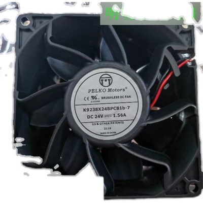 全新派尔可PELKO MOTORS K9238X24BPCB1b-7 24V 1.56A散热风扇