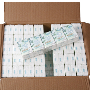 银鸽栀子花开手帕纸小包纸巾便携式3层共享餐巾纸48条480包整箱批