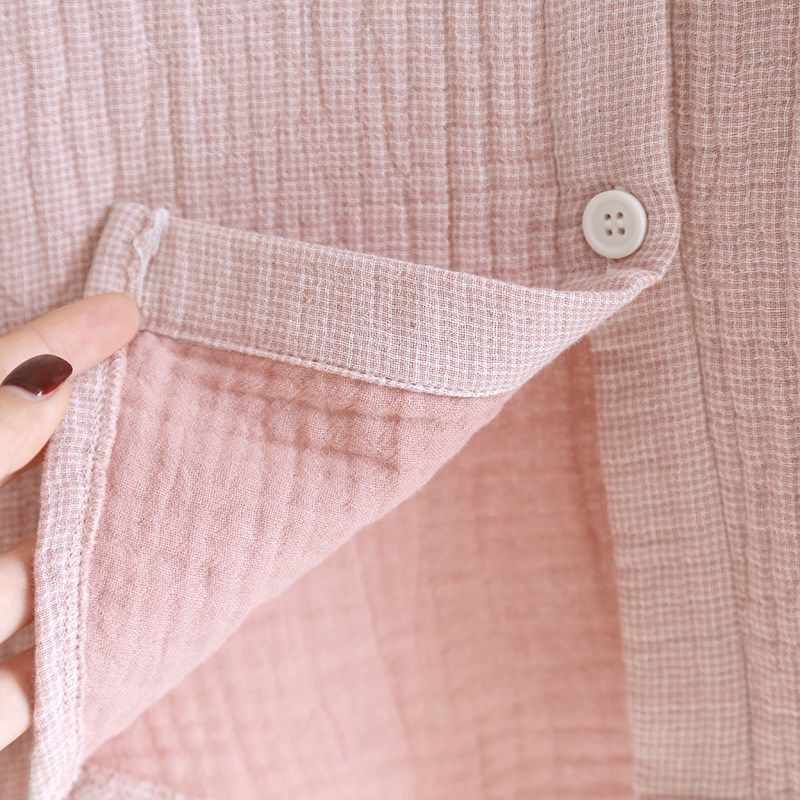 四层纱布情侣睡衣男女士春秋宽松大码透气吸汗家居服长袖套装,女士内衣/男士内衣/家居服,睡衣/家居服套装,淘宝优惠券,粉丝福利购,淘宝优惠卷