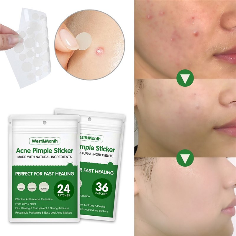 极速24/36 Pcs Acne Pimple Patch Invisible Ibreathable Acne P