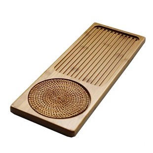 Quality Solid Tray Tea Chinese High 3.5cm Bamboo