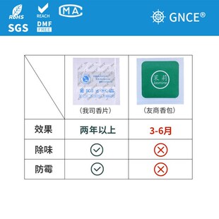 皮具礼盒除味芳香包 盒服饰包包盒子防霉香片 芳香片 鞋