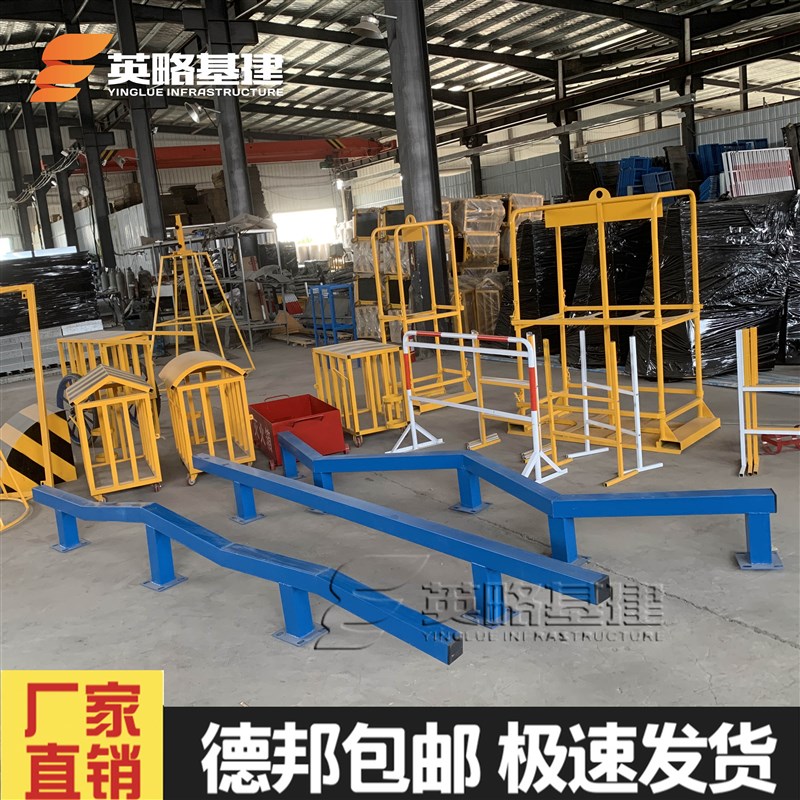 工地平衡木行走体验作业前饮酒测试施工安全标化安全体验馆平衡木