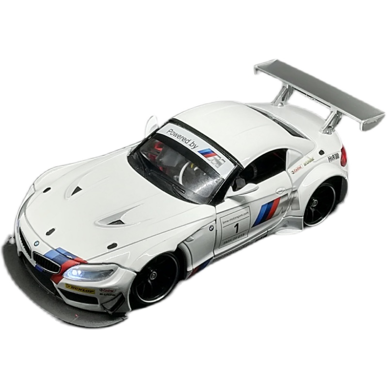 RC蚊车改装BMWZ4合金车壳适用MvINI-Q MINI-D 伟力K969手工成品壳