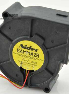 Nidec尼迪克 7530离心涡轮鼓风机 24V 0.15A D07F-24SG 3线散热器