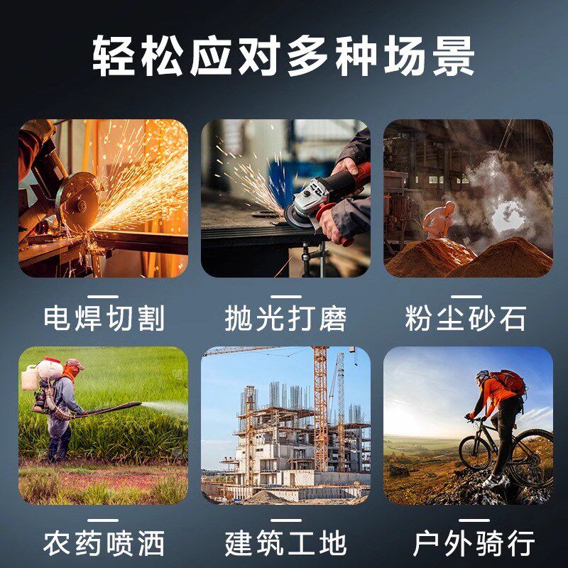 角磨机护目镜面罩劳保防灰尘不起雾切割打磨防飞溅防尘眼镜防沙男